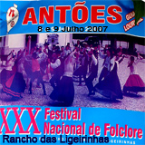 Festival de Folclore do Rancho Ligeirinhas de Antões - Guia e Louriçal - Pombal -  8 e 9 julho 2007