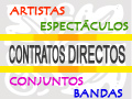 Artistas. Conjuntos. Festas. Bandas