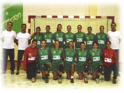 Equipa de Andebol Feminino - Colgio Joo de Barros - Meirinhas