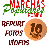 As tradicionais Marchas Populares de Santo António - Cidade de Pombal, realizam-se no próximo dia 10 de Junho, domingo, a partir das 21h00, numa organização do Município de Pombal e de «Os Amigos de Santo António». Marcha Infantil de Souselas – Coimbra ,  Marcha da Mata Mourisca - Pombal , Marcha da Freguesia de Amor – Leiria, Marcha da Cercipom - Pombal , Marcha Popular de Souselas – Coimbra, Marcha Popular da Machada - Pombal, Marcha Popular da Carreira - Leiria