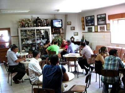 Sala de Convivio do Bar da Colectividade